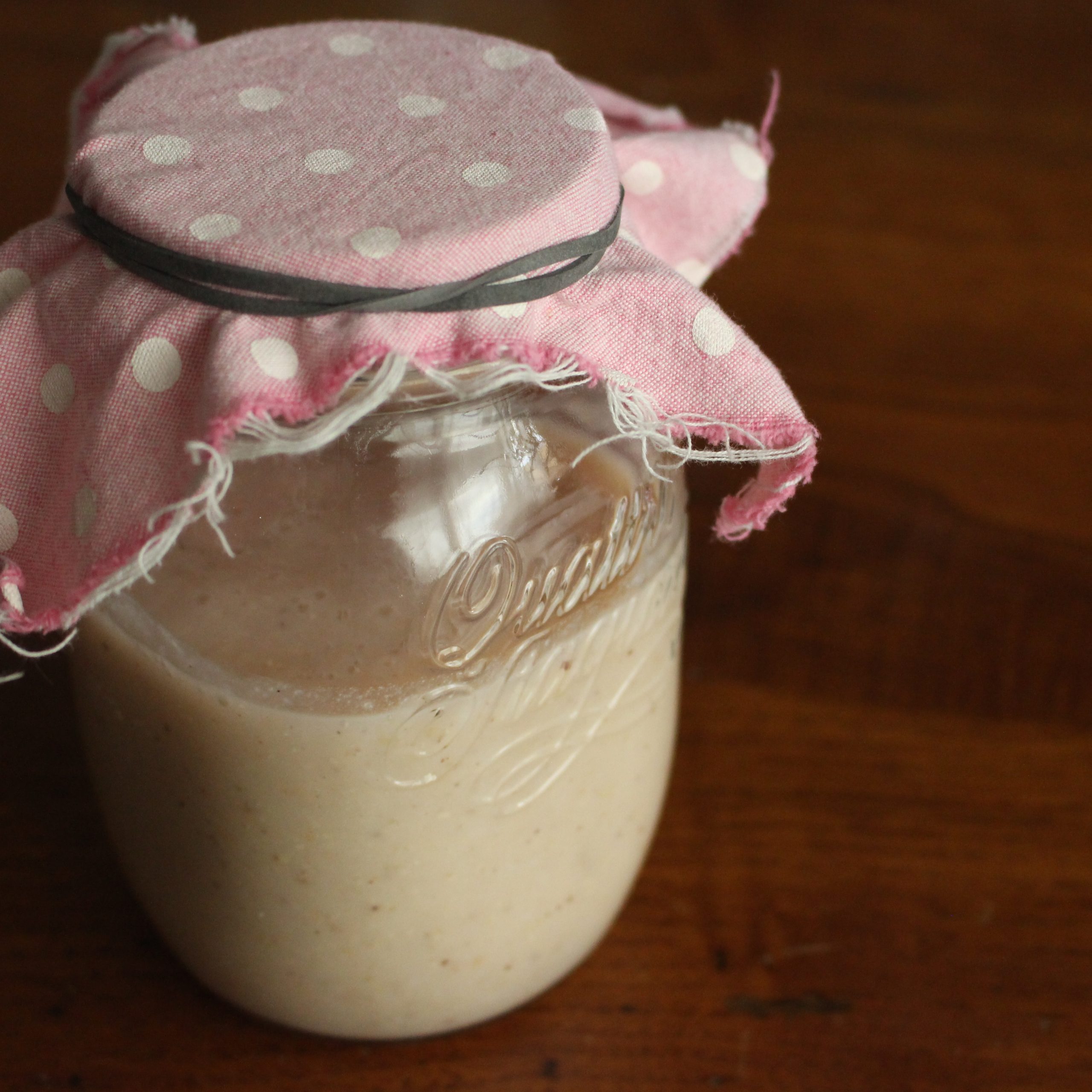 Boza fermenting in my kitchen